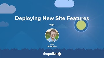 Drupal 8 User Guide: 11.10. Deploying New Site Features