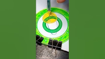 371ST. Circular Spirograph Rotations #spirograph #art