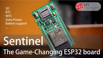 Sentinel: Game-Changing ESP32 Board with RTC, SD, & Auto-Power, Transform IoT projects using Arduino