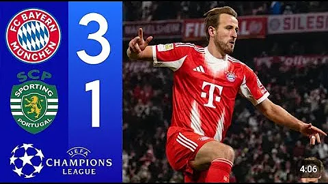FC Bayern Munich vs Sporting Lisbon 3-1 – All Goals & Highlights | UEFA Champions League 2025/26