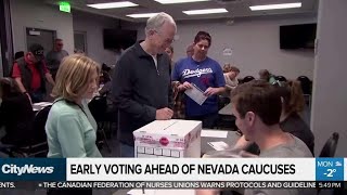 Early voting ahead of Nevada caucuses