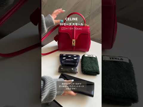 【保存版】CELINE(セリーヌ)/16セーズのサイズ比較👜 #shorts