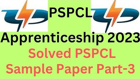 PSPCL Lineman Apprenticeship 2023 || PSPCL Solved Sample Paper Part -3
