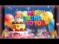 Emotional Happy Birthday Song | Celebration Music Video