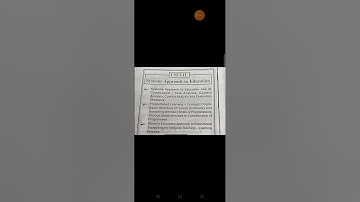 ICT ||Unit 2  || Introduction..( Systems Approach In Education) subject code 203