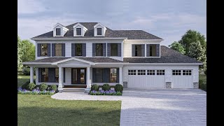 Beach House Plan | Cape Cod Design Plan 963-01148
