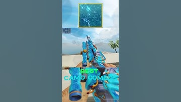 Best Camo Combinations ! #codm