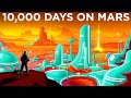 The first 10000 days on mars  timelapse
