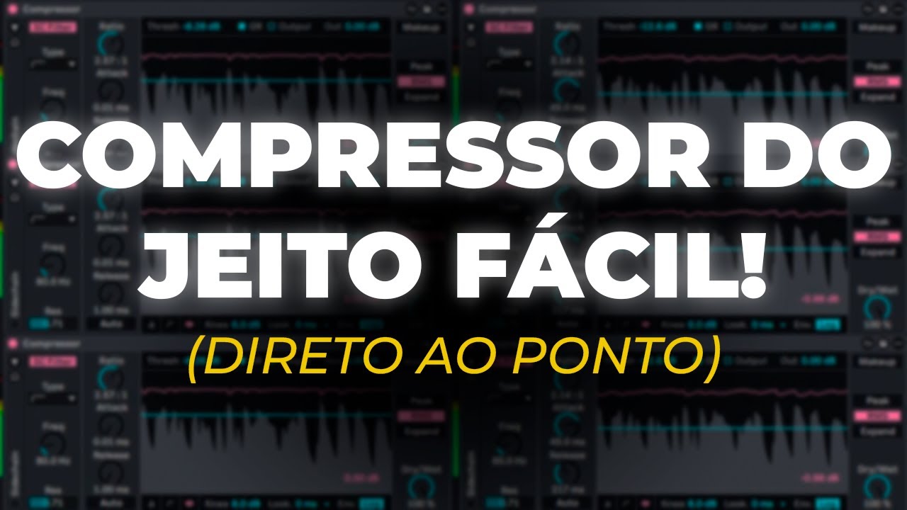 Explicando o compressor em MENOS DE 5 MINUTOS