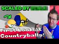 Countryballs Explored! Watching PWA - COUNTRIES SCALED BY... | Compilation #1 for the FIRST TIME!