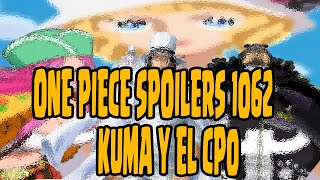 Allzone Oficial on X: SPOILERS One Piece 1062 LINK:   – Os agentes da CP0 estão vindo para matar  Vegapunk, eles possuem ao seu lado um Seraphim com a aparência de Kuma. #