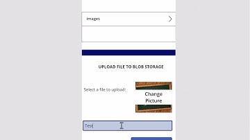 PowerApp Azure Blob Storage Demo