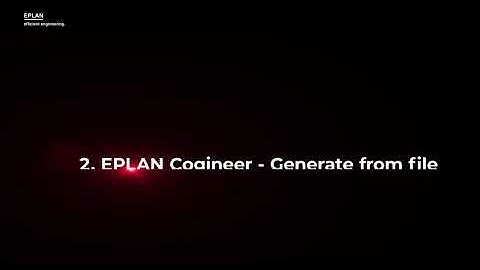 EPLAN Cogineer Advanced use cases 2021