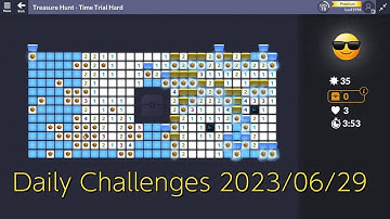【New Microsoft Minesweeper】  Daily Challenges  2023/06/29