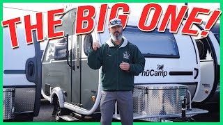 The Big One! 2024 NuCamp TAB 400 Boondock Teardrop Travel Trailer Tour | Beckley's RVs
