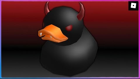 [LIMITED TIME] How To Get The *Evil Duck* | ROBLOX - Black Friday Sale ^^