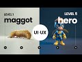 The 5 levels of web design  worst to best uiux