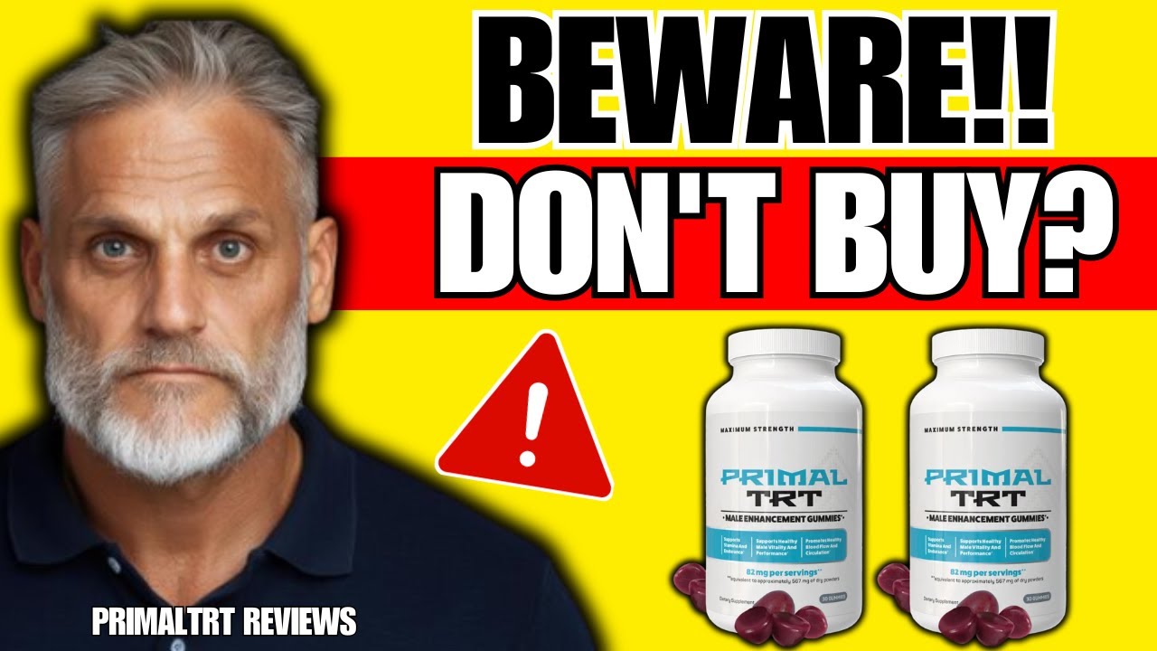 PRIMALTRT REVIEW ((❌SCAM OR LEGIT?✅)) Primal TRT Reviews – Primal TRT ME Gummies -  PrimalTRT Amazon