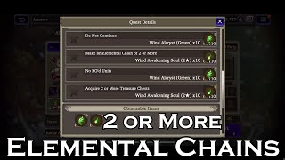 How To Elemental Chain! Very Easy Way! - [WOTV] FFBE War of the Visions screenshot 4