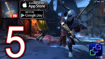 Iron Blade Android iOS Walkthrough - Part 5 - Campaign: Chapter 1 (HARD), Fortress, Events