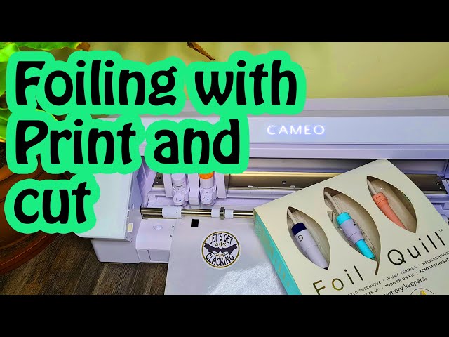 How to Use the Foil Quill on Acrylic with Silhouette Curio (Video) -  Silhouette School