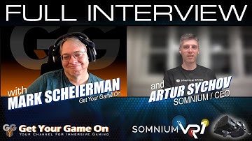Somnium VR1 Creator Artur Sychov discuss his New VR Headset: FULL INTERVIEW