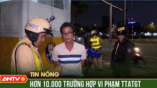 Xử lý hơn 10.000 trường hợp vi phạm TTATGT ngày đầu nghỉ Tết | ANTV