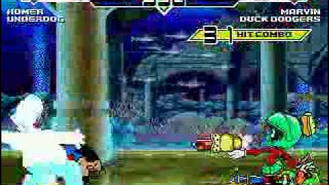 MUGEN All Stars   Cartoon Battle 2