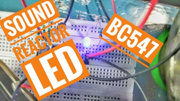 Music reactive LED using BC547 transistor | Use of bc547 | ft. Electronics And Tech Hub