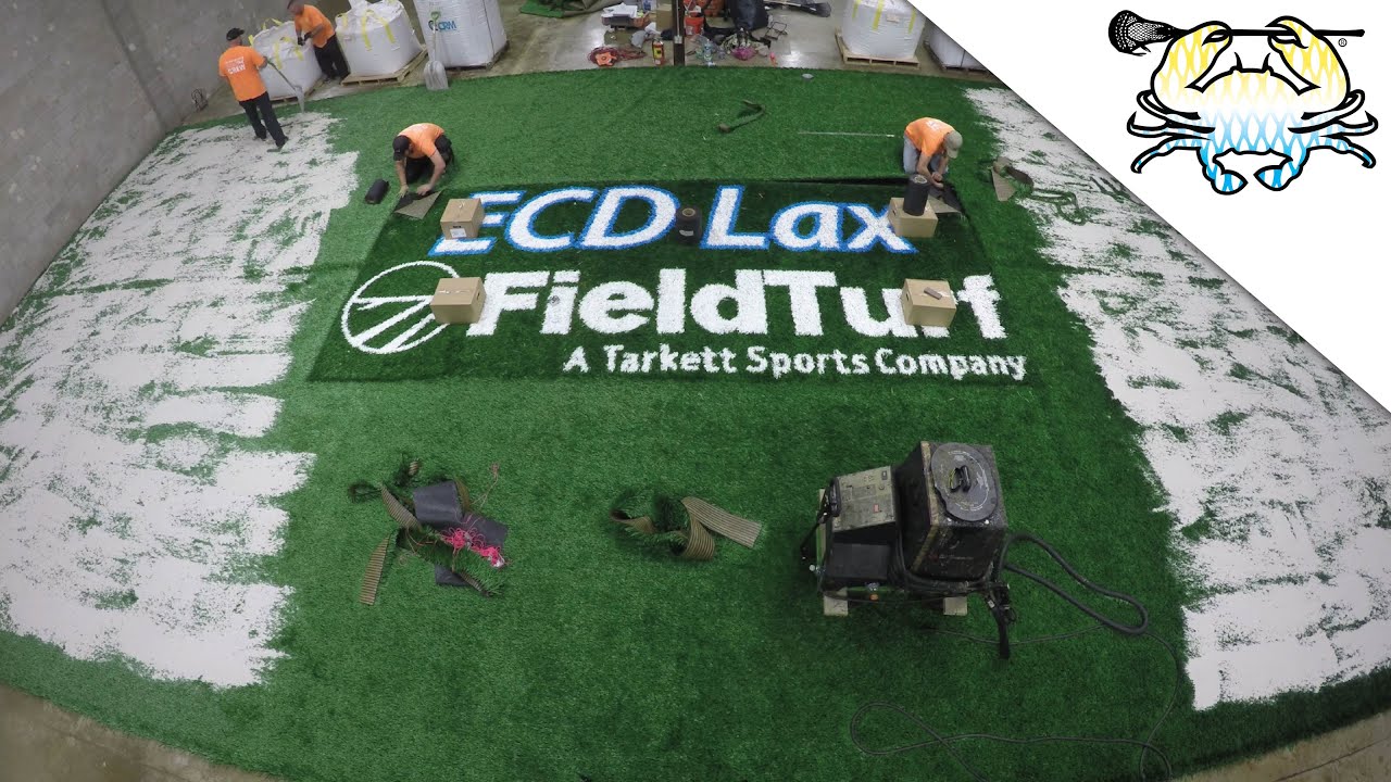ECD FieldTurf Installation - YouTube