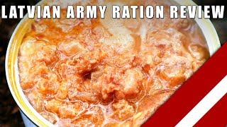 MRE Review: Latvian Army Ration - Field Test