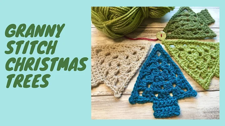 How to Crochet a Christmas Tree .... using the Gra...