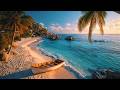 Hidden Beach Jazz 🌴🛶 | Relaxing Ocean Waves & Smooth Jazz