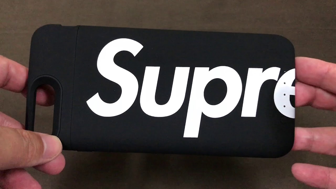 Supreme / mophie iPhone 8 Plus Juice Pack Air - YouTube