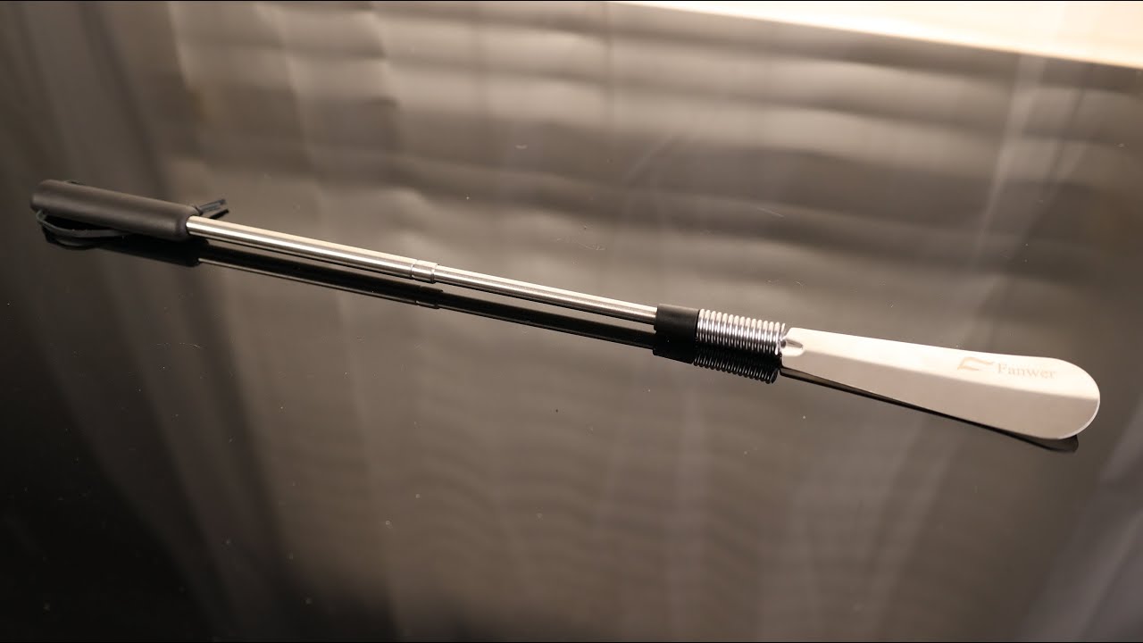 Fanwer Premium Long Handled Shoe Lifter 16" to 31" Adjustable Expander Shoe Horn