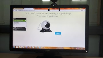 IEEE 2017: IOT Based Home Security Through Digital Image Processing Algorithms