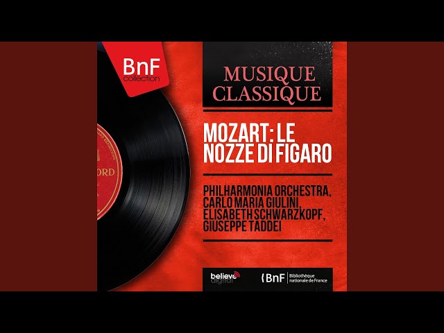 Mozart - Les Noces de Figaro:ouverture : Orch Philharmonia / C.M.Giulini