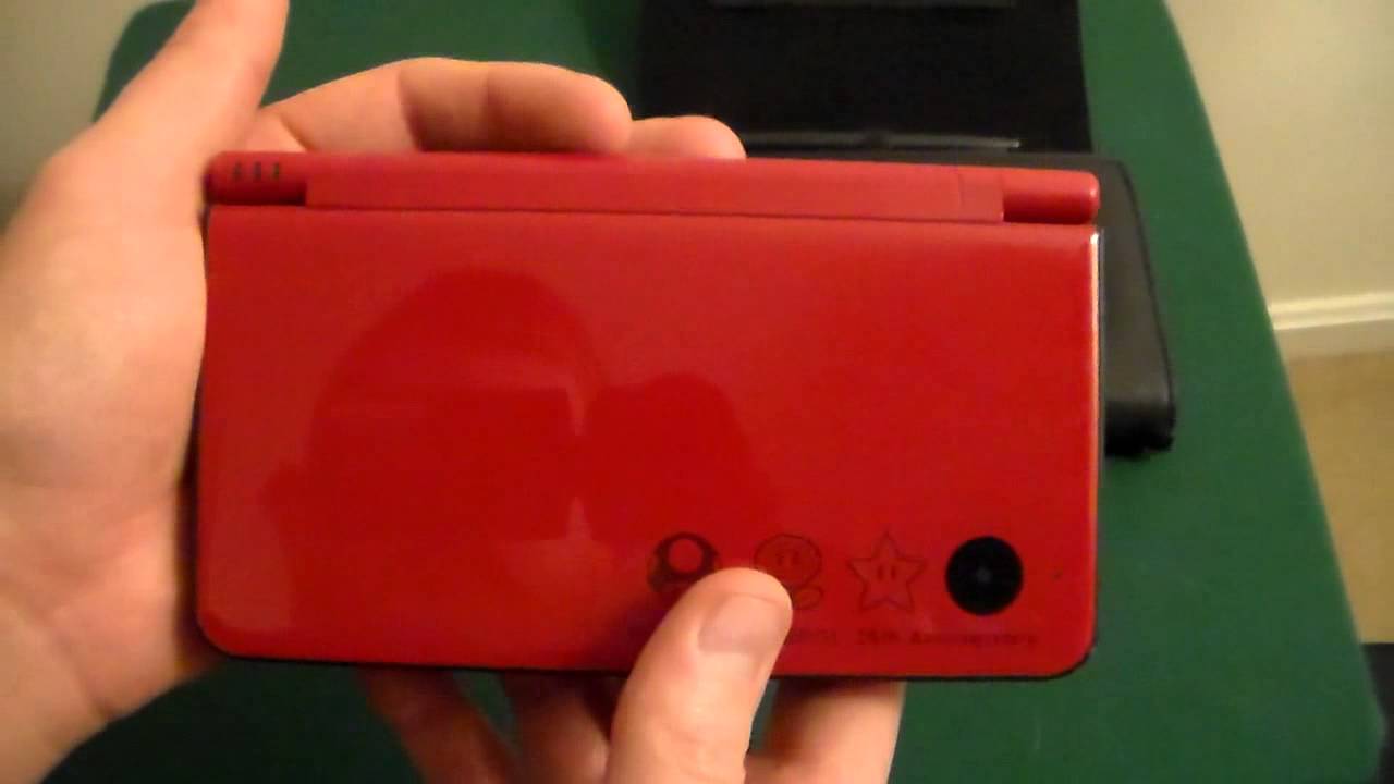 nintendo dsi xl super mario bros 25th anniversary