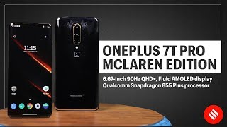 OnePlus 7T Pro McLaren Edition: First Look & Specifications