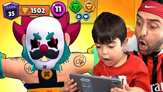 Oğlum Ci̇hangi̇ri̇n Brawl Stars Oynayişina Ve Hesabina Şok Olacaksiniz 