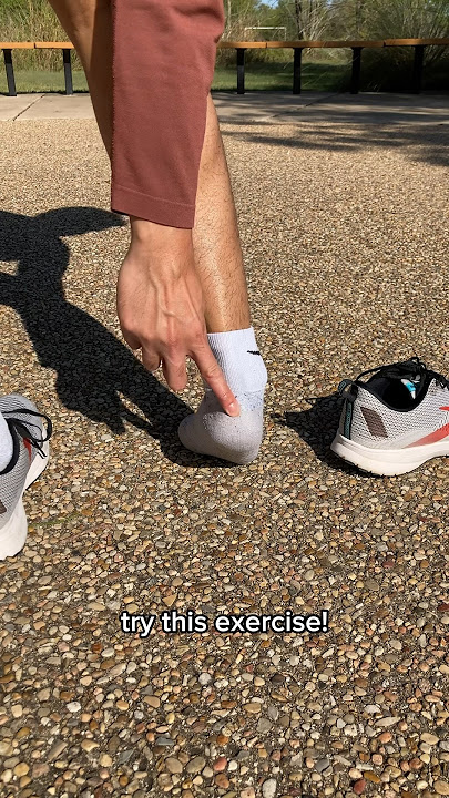 Got Achilles tendon pain with running? Try this exercise!