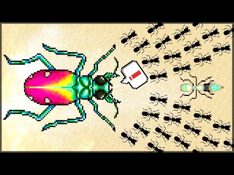 Видео: НОВОЕ СУЩЕСТВО ПРАЗДНИЧНЫЙ ЖУК СКАКУН! ОБНОВЛЕНИЕ ПРАЗДНИЧНЫЙ ЖУК - Pocket Ants: Симулятор Колонии