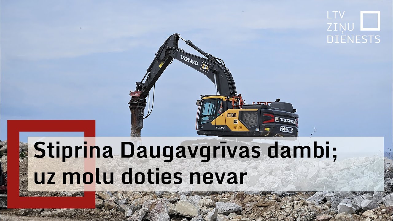 Remontdarbu dēļ uz laiku apmeklētājiem slēgts Daugavgrīvas mols