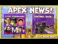 Apex Legends News - New Comic! + Loba/Bangalore Lore + $1,000 Creator Race + Sentinel is Back!