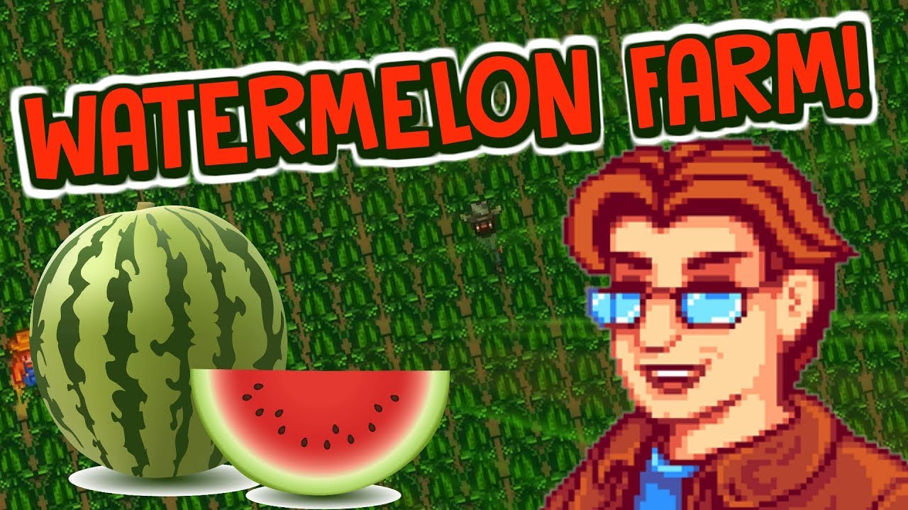 🍉Watermelon Farm Project!🍉 - *NEW CROPS!* - Stardew Valley 