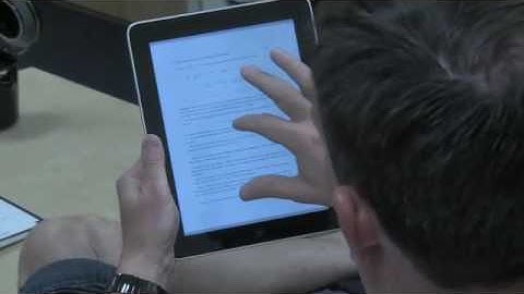 Worldwide Digital Textbooks on an iPad demo (2010)