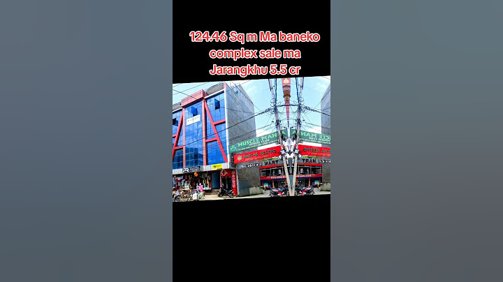 This premium complex for sale in Jarangkhu 9805758087 ID 1120