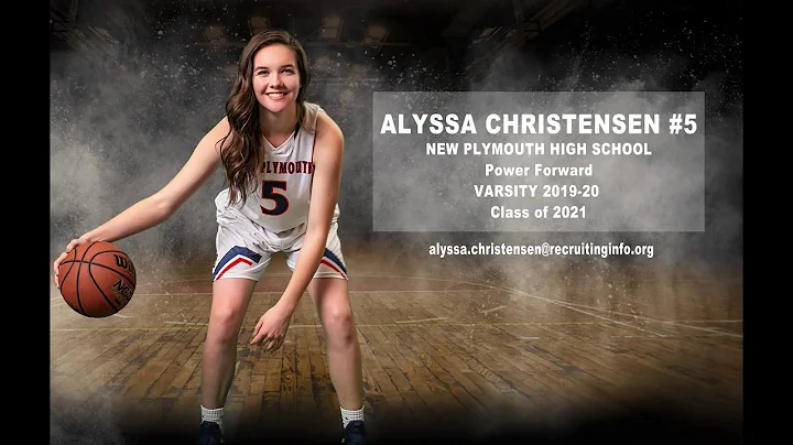 Alyssa Christensen 2019-20 Basketball Season
