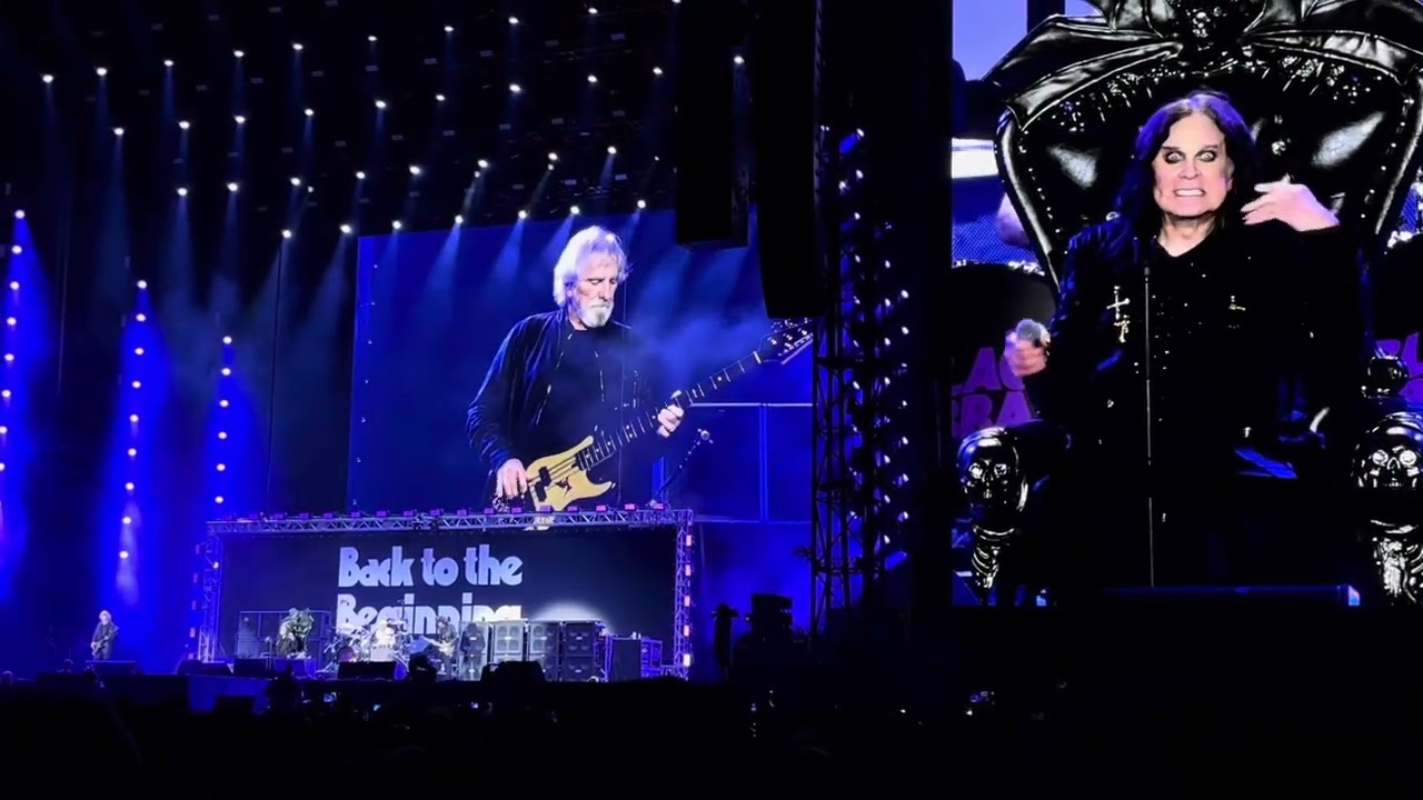 Black Sabbath Back to the Beginning - Iron Man, Birmingham 05/07/2025