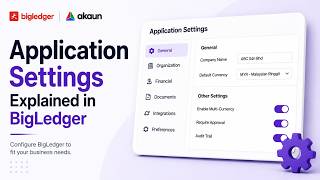 Application Settings Explained in BigLedger | Tenant Admin Applet | Permissions and Settings | FAQ